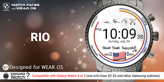 Screenshot 1 Rio Watch Face android