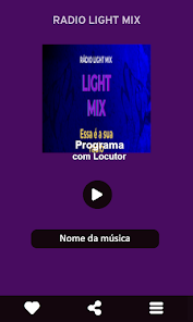 Rádio Light Mix 1.3 APK + Мод (Unlimited money) за Android