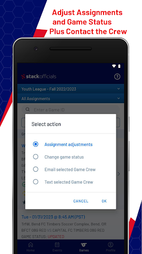 Stack Officials Screen 3