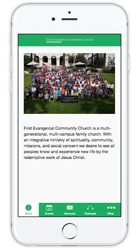 Android application First Evangelical Community screenshort