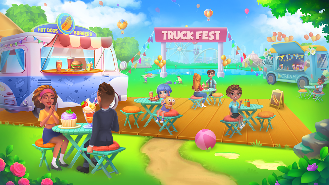 TruckFest: Cooking Game Master 1.0.4 APK + Мод (Unlimited money) за Android