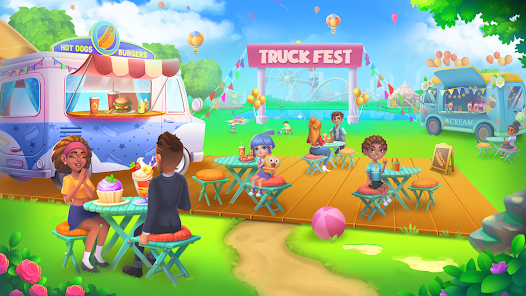 TruckFest: Cooking Game Master 1.0.4 APK + Mod (Remove ads / Mod speed) for Android