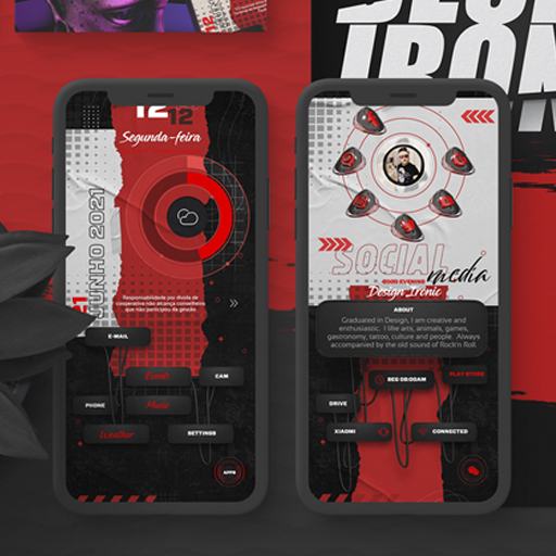 KLWP Red Paper v2021.Jun.21.13 Icon