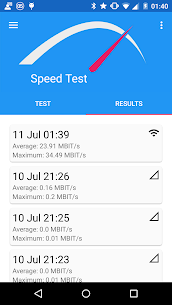 Test de vitesse Premium MOD APK 2