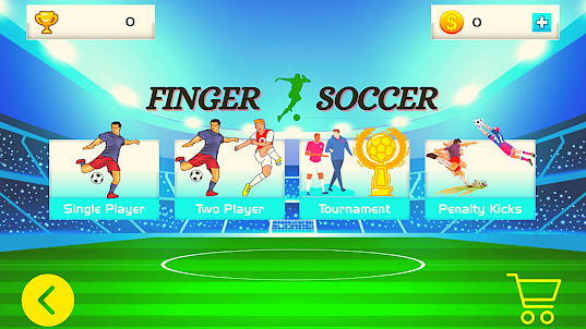 Finger Hit Soccer-Sports Games