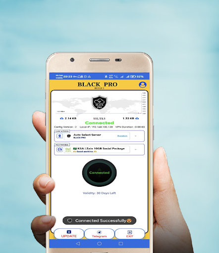 BLACK PRO Screen 2