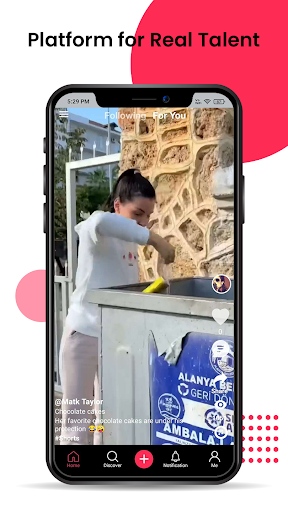 Android application SocialEngine Short Videos screenshort