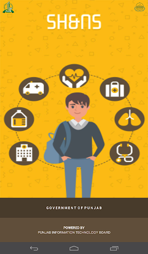 Android application School Health & Nutrition screenshort