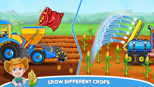 Tractor Farming Game: for kids 15