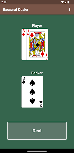 Baccarat Dealer Screen 2