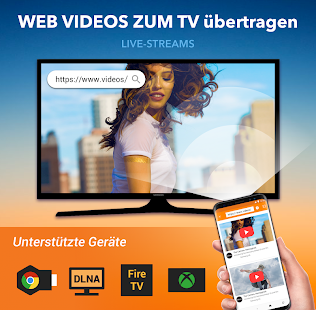 Übertragung auf TV: Chromecast Screenshot