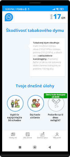 SmokeFree – Život bez dymu Screen 2