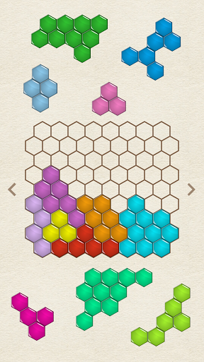 Screenshot of Hexagon Puzzle