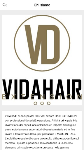 VIDAHAIR Screen 2