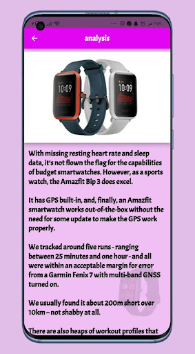 Amazfit Bip 3 Pro Guide Screen 2
