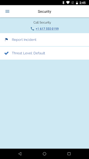 Mobile Security User Screen 3