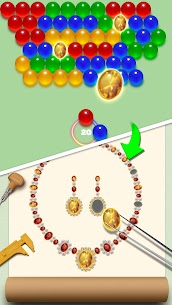 Bubble Shooter Jewelry Maker Mod Apk app for Android 2