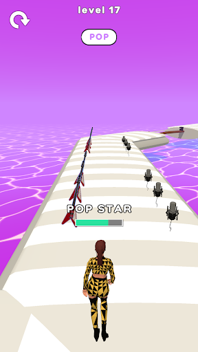 Android application Music Runner screenshort