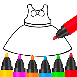 Imagem do ícone Colorir e desenhar meninas