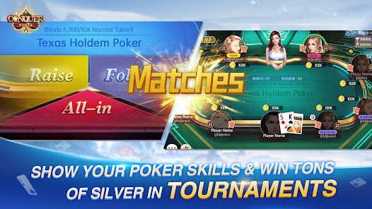 Captura 4 Conquer Poker - Texas Hold'em android