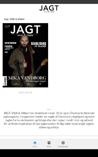 JAGT, Vildt & Våben Screen 3