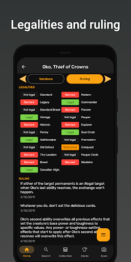 Screenshot of ManaBox