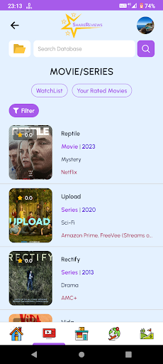 Share Reviews Screen 2
