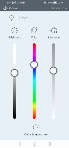 Android application Phoscon App screenshort