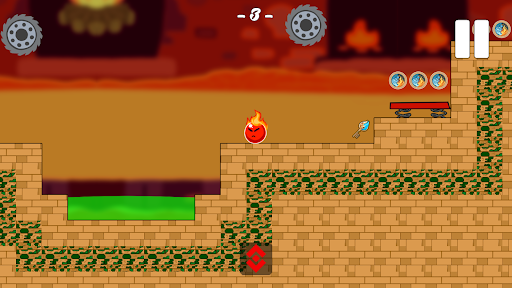 Fire and Water Ball - 2 Player Screen 2