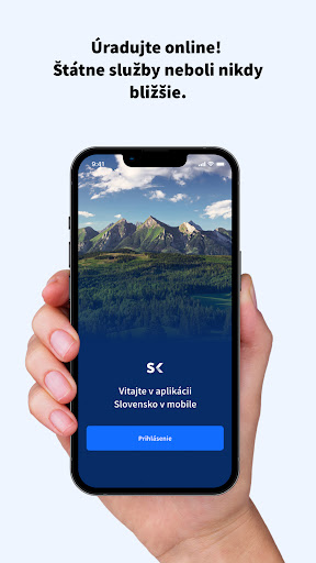 Android application Slovensko v mobile screenshort