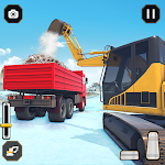 Cover Image of Tải xuống City Snow Excavator Simulator 1.0.7 APK