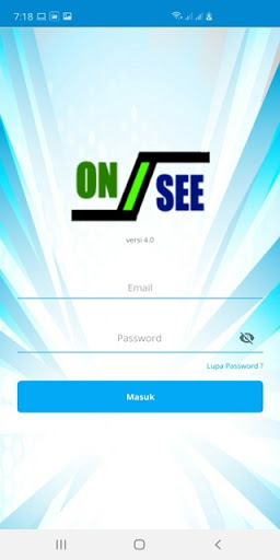 Android application OnSee Frontliner New Connected screenshort