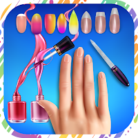 Salon-Acrylic Nail 3d Art Game