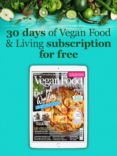 Screenshot of Vegan Food & Living