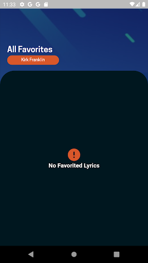 Kirk Franklin gospel lyrics Screen 3