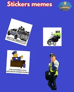 Stickers de policias