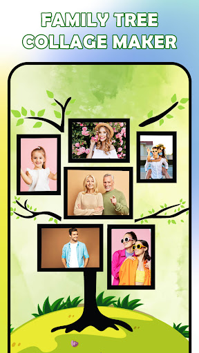 Android application Family Tree Photo Collage screenshort