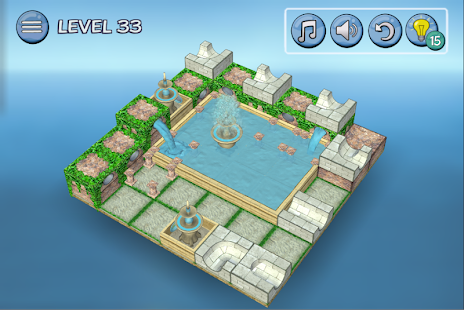 Flow Water Fountain 3D Puzzle screenshots 6