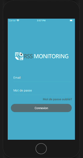 Android application RSS MONITORING screenshort