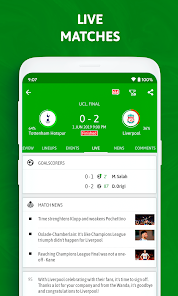 BeSoccer - Soccer Live Score  screenshots 2