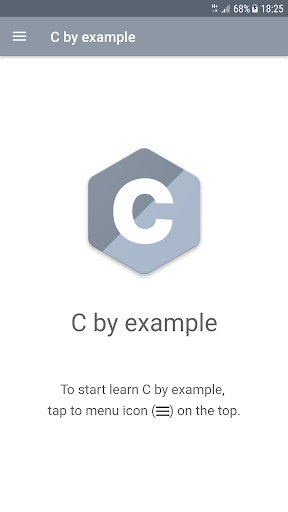 Android application Learn C language - C by exampl screenshort