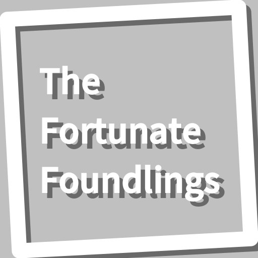 Book, The Fortunate Foundlings logo