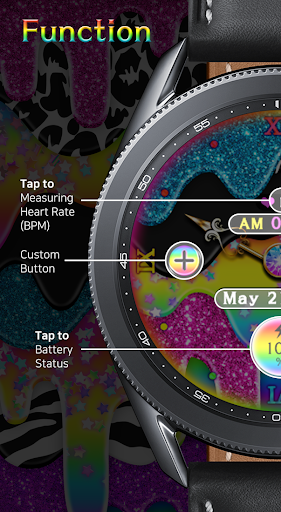 Colorful Melting Rainbow_Watch Screen 3