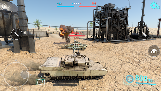 Tanks Battlefield: PvP Battle 1