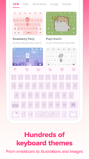 PlayKeyboard - Fonts, Emoji Screen 3