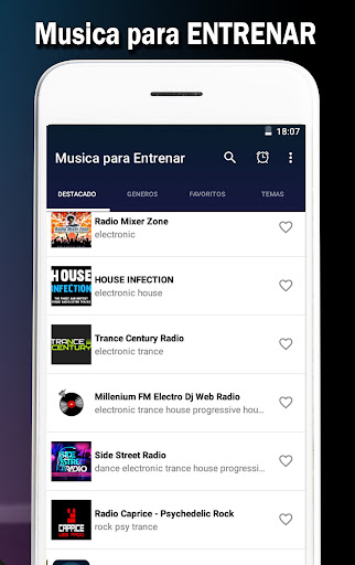Music for Training Screen 2