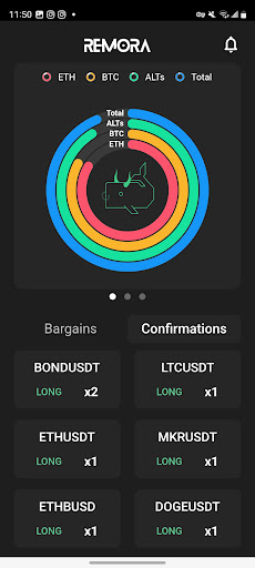 REMORA: Crypto Whale Alerts Screen 2