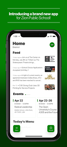 Android application Zion Public School, OK screenshort
