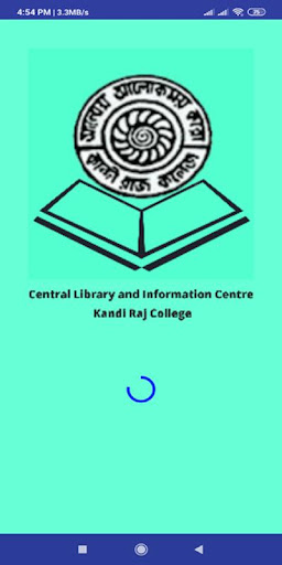 Android application Kandi Raj College Library screenshort