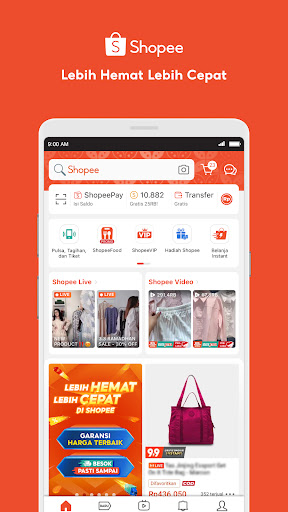 Shopee Indonesia ekran görüntüsü